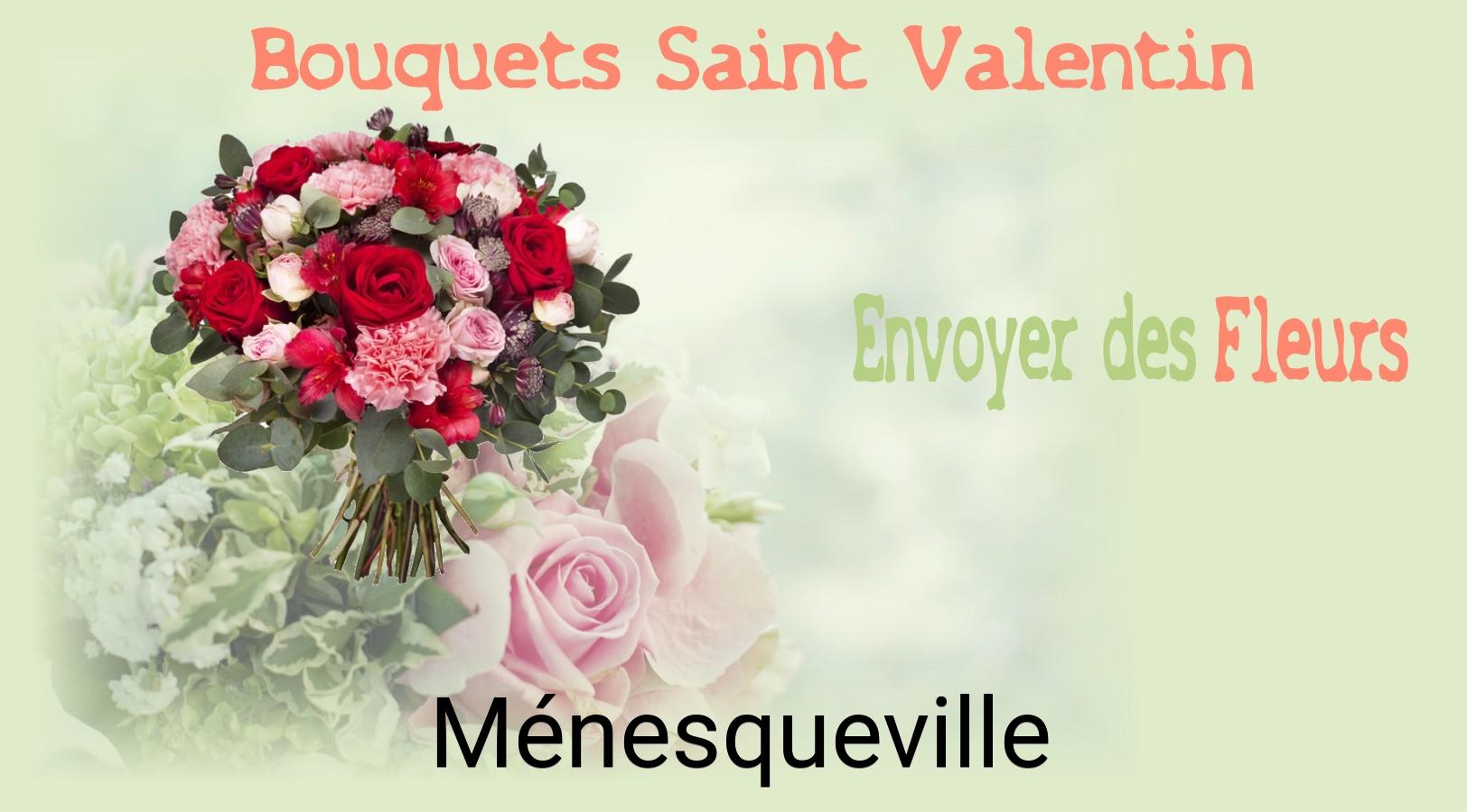 Roses de Saint-Valentin livrées à Ménesqueville